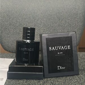 Dior Sauvage Elixir in Elegant Black Packaging
